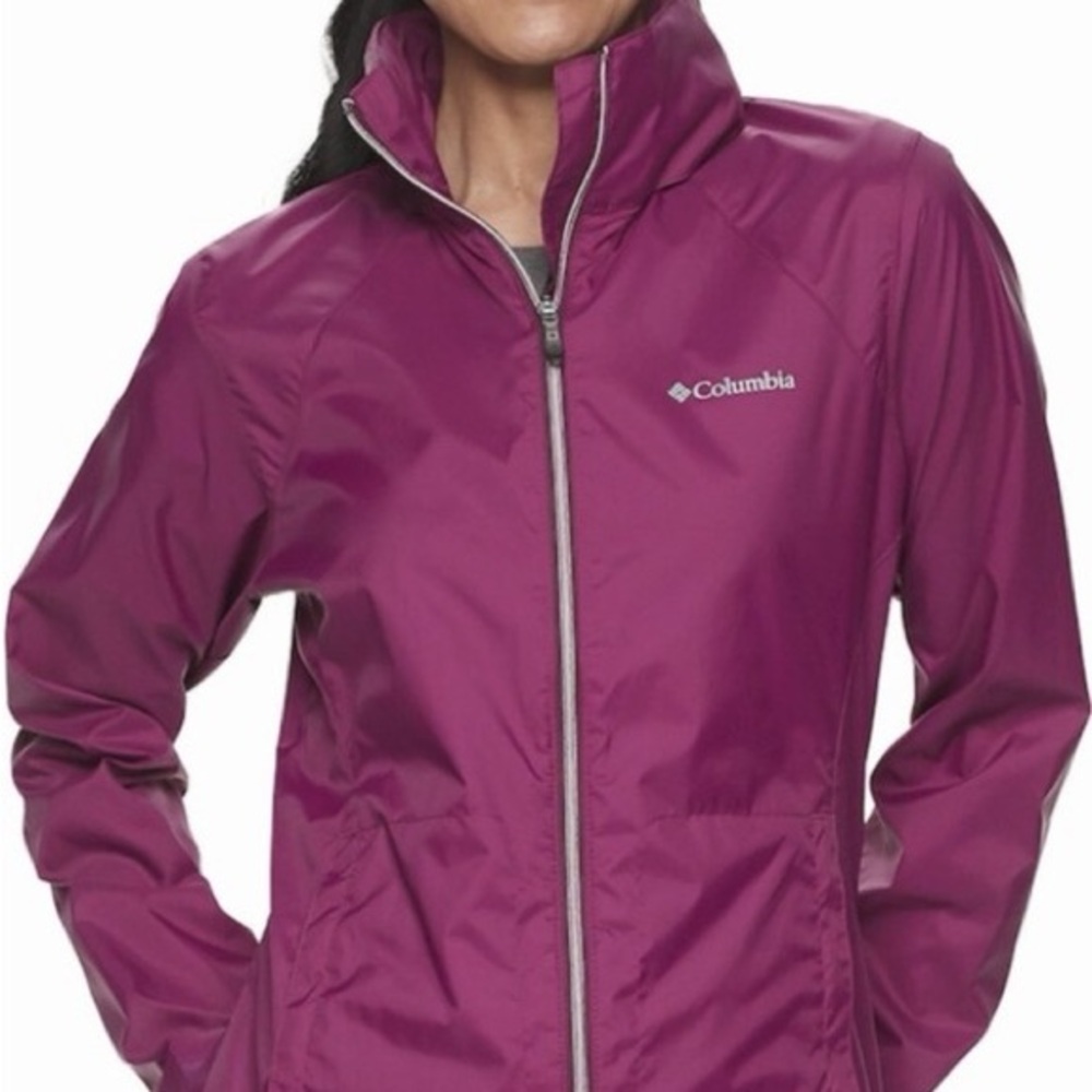 Columbia Women's Plum Lightweight Rain Jacket